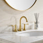 8 Inch Brushed Gold Widespread Bathroom Sink Faucet
