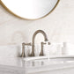 Brushed Nickel Widespread Bathroom Faucet