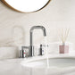 8 Inch Chrome Widespread Bathroom Faucet with Pop up Drain