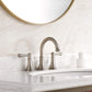 Brushed Nickel Widespread Bathroom Faucet