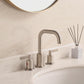 8 Inch Brushed Nickel Widespread Bathroom Faucet with Pop up Drain